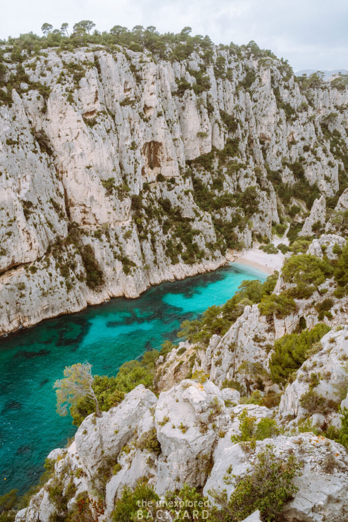 calanques d'en vau viewpoint