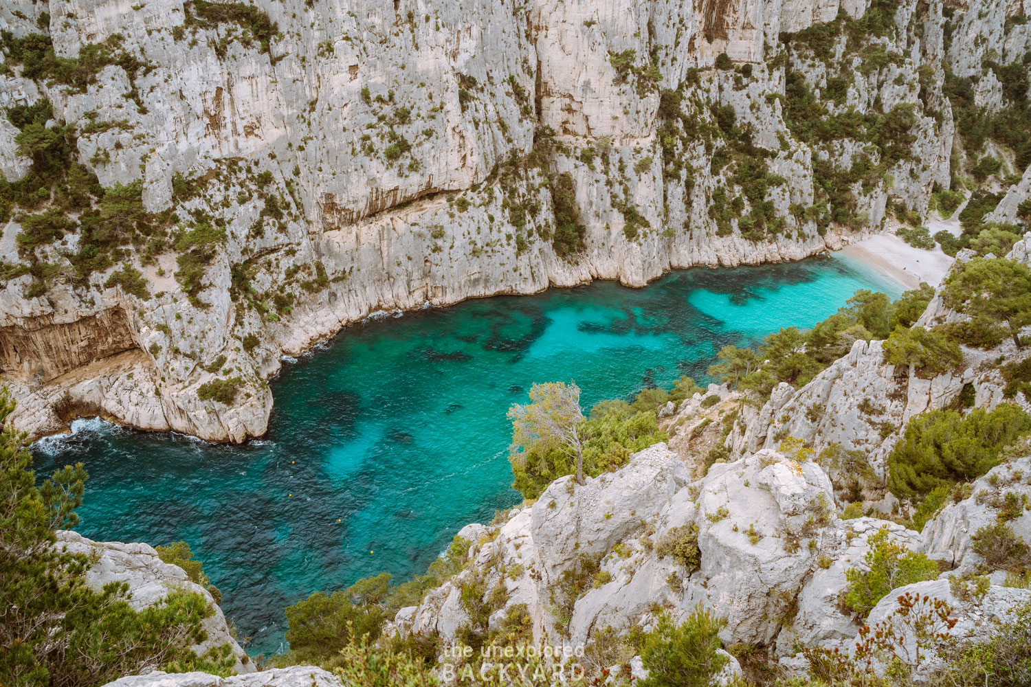 calanques d'en vau viewpoint