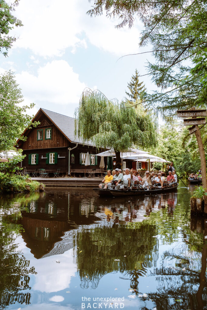 canal tour spreewald