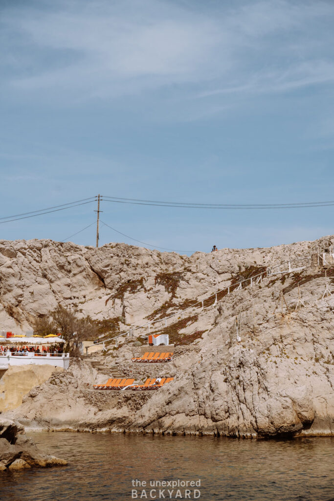 tan in the calanques