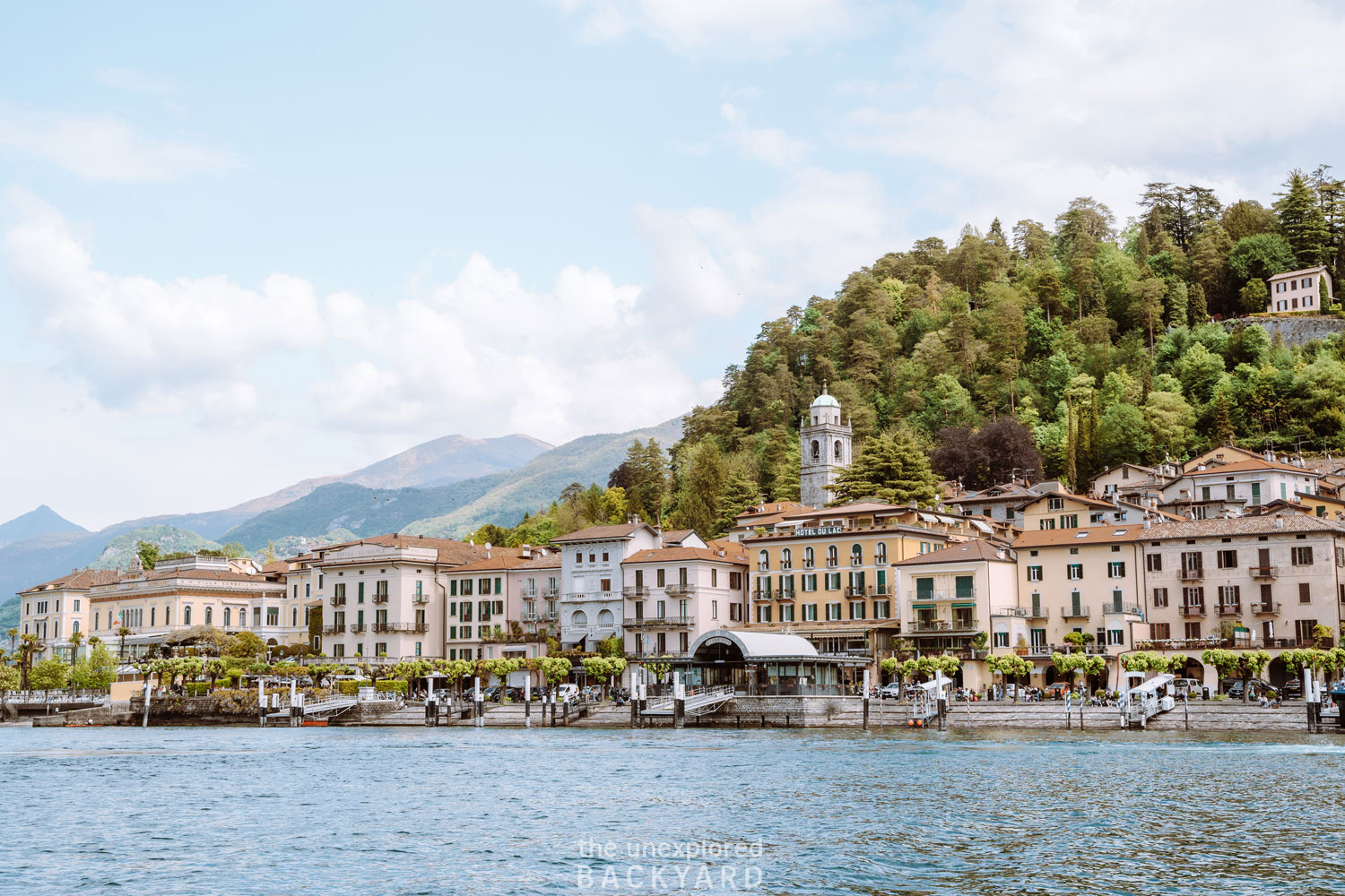 lake como water bus