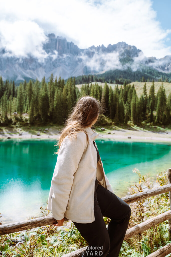 lago di carezza dolomites