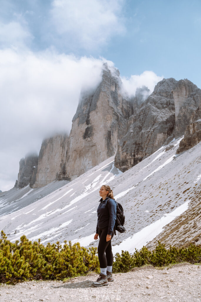 hiking in the dolomites