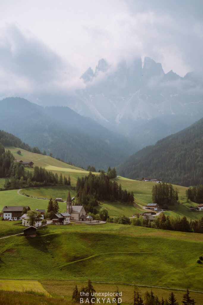 santa maddalena dolomites