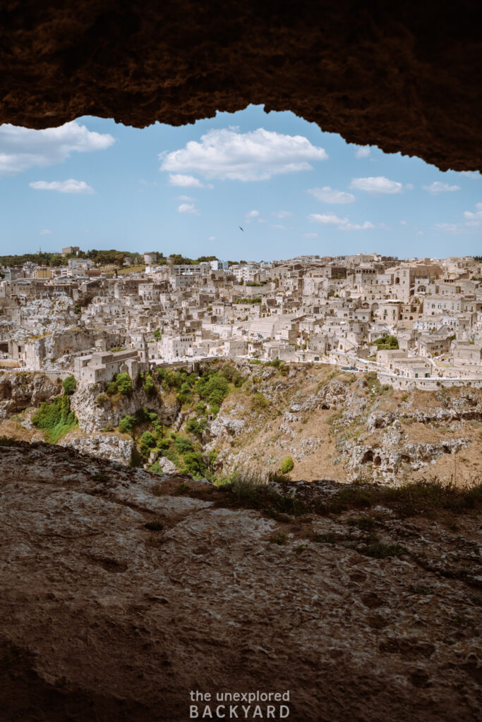 viewpoint over matera