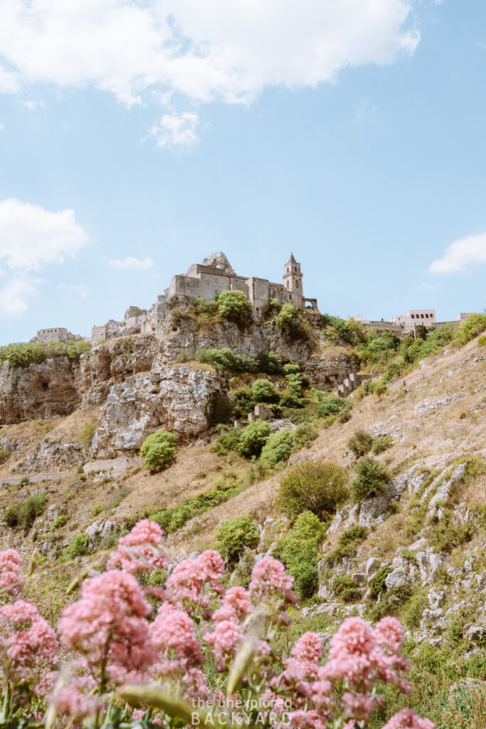 hiking in matera