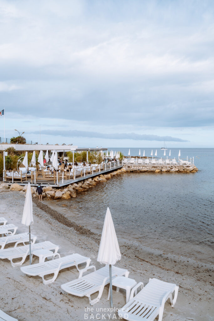 royal beach lounge, antibes