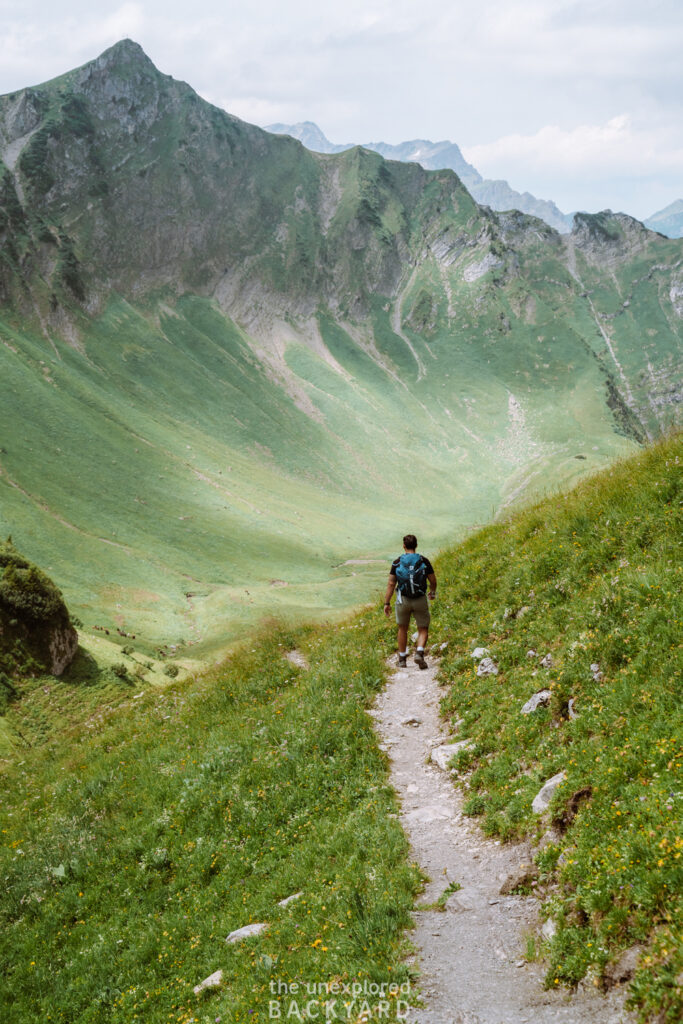 trekking in the bavarian alps