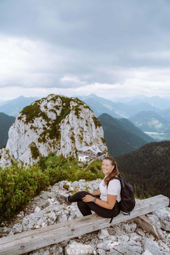 how to hike up tegernseer hutte