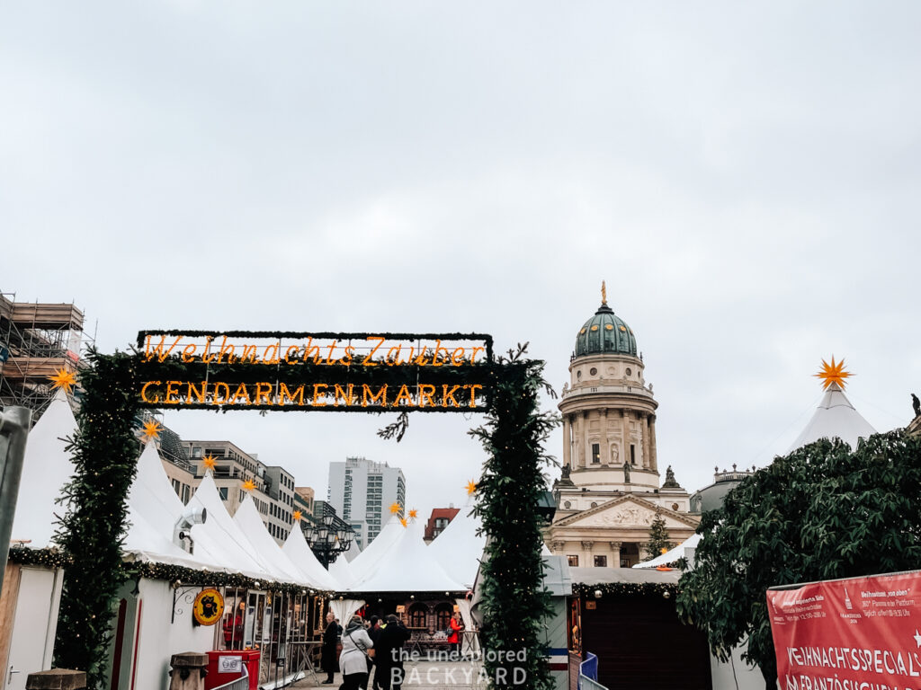 gendarmenmarkt christmas market