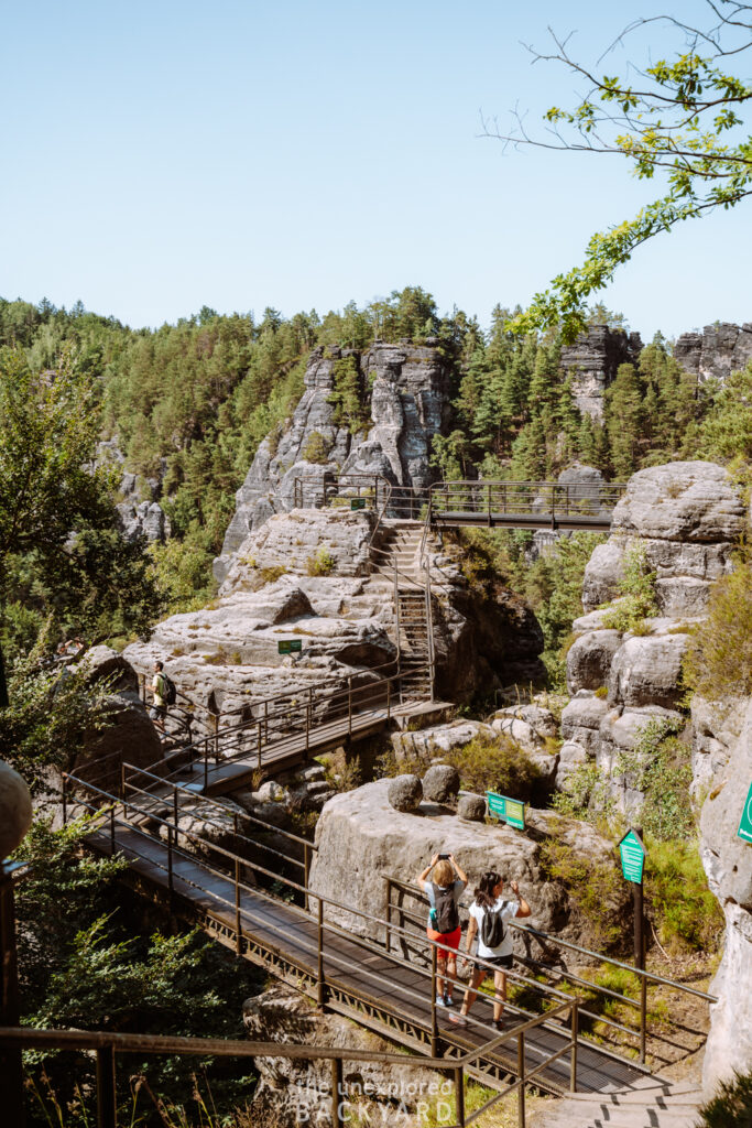 bastei bridge views