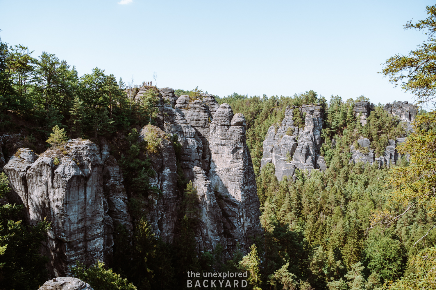 saxon switzerland national park viewpoints