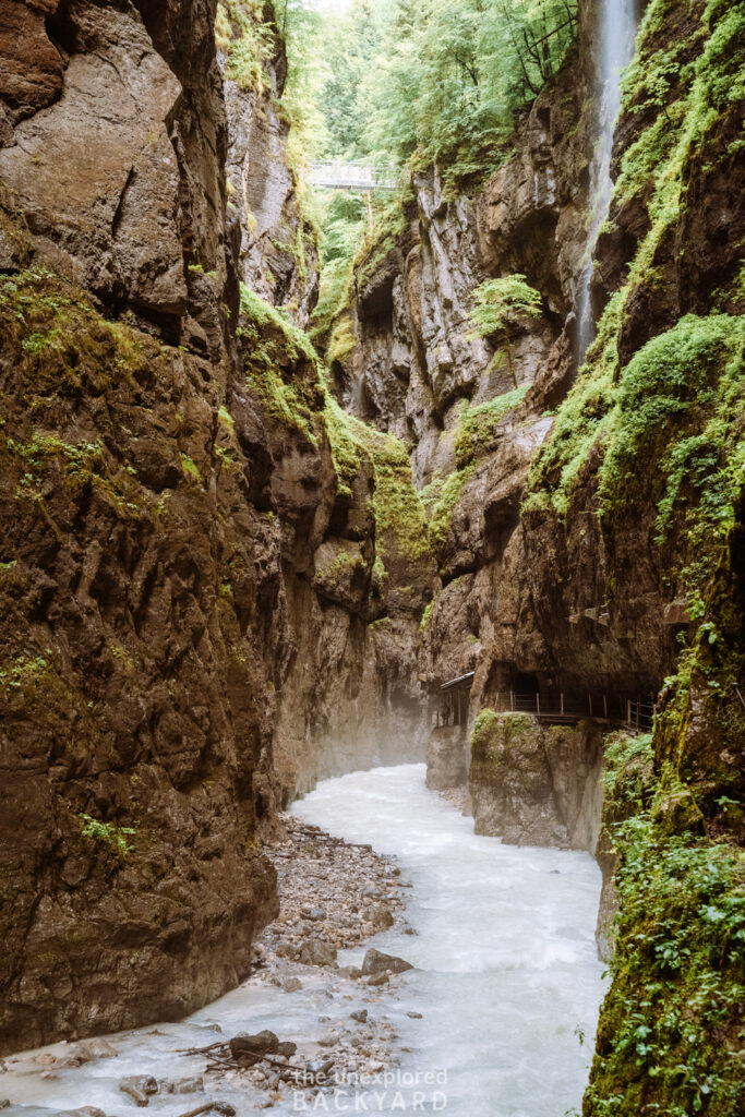 visiting partnachklamm in germany