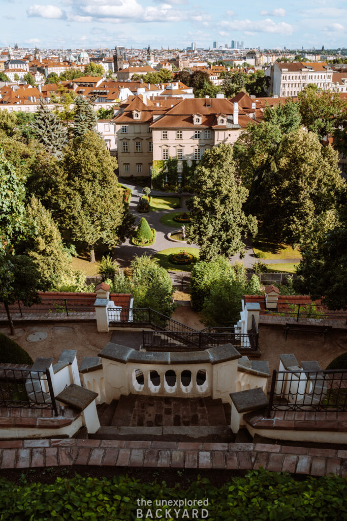 gardens below prague castle