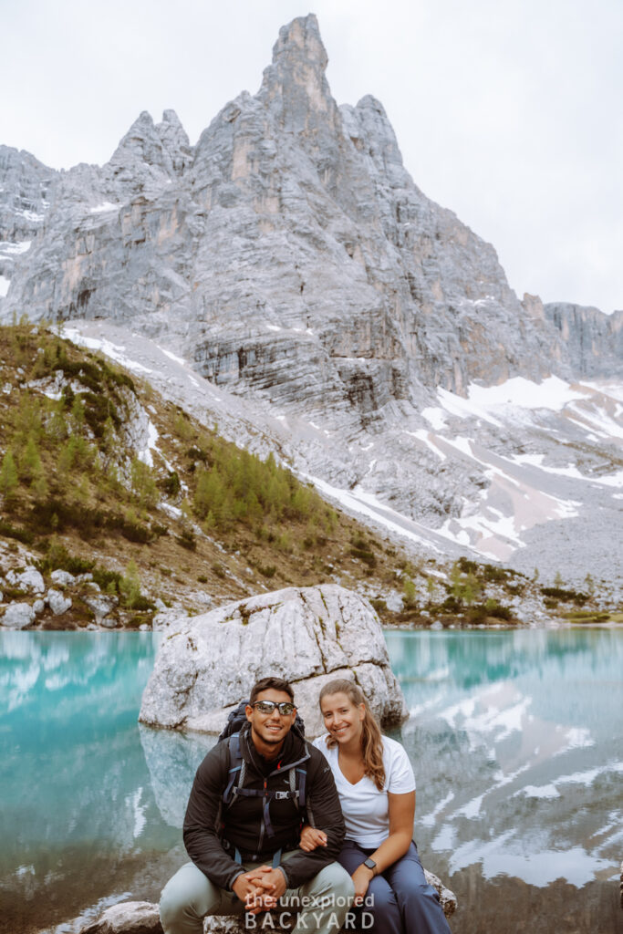 lago di sorapis dolomites