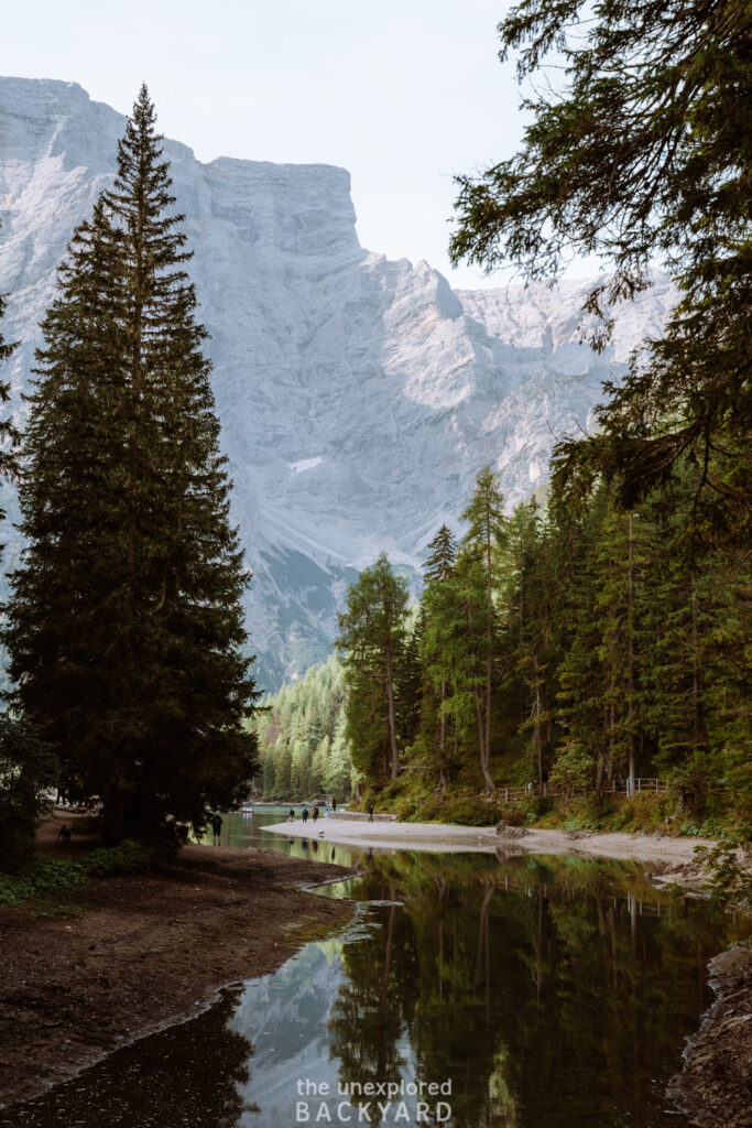 lago di braies dolomites