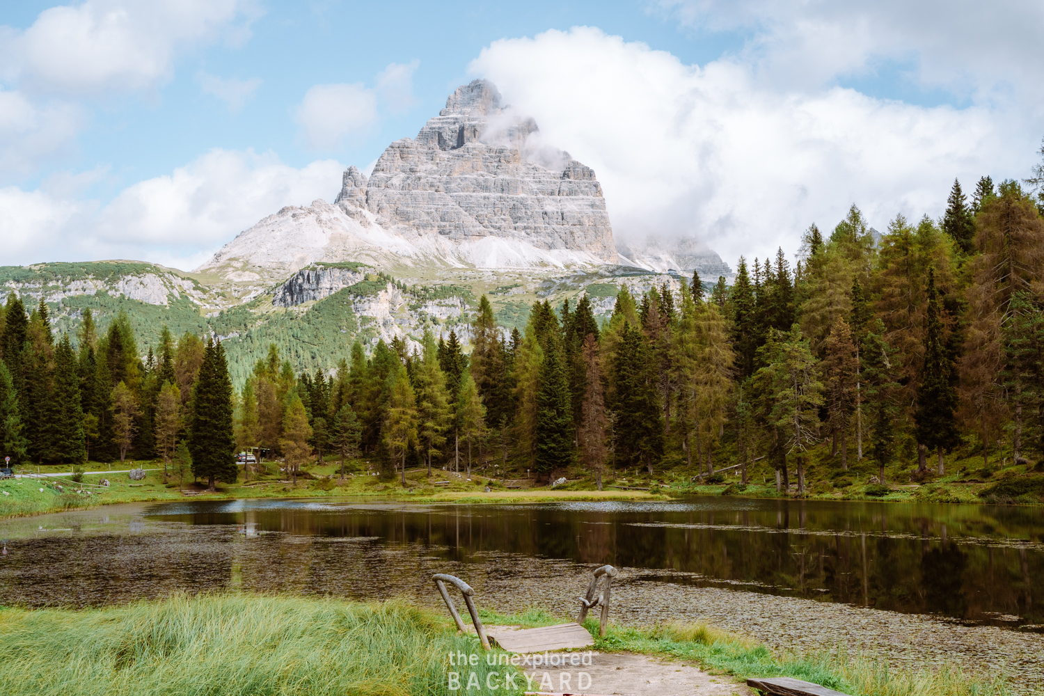 lakes in the dolomites