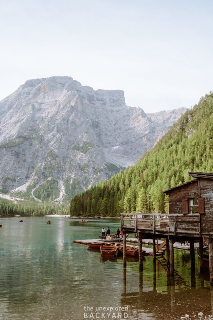 lakes in the dolomites