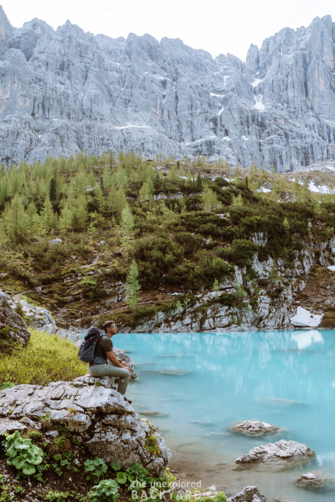 lago di sorapis dolomites