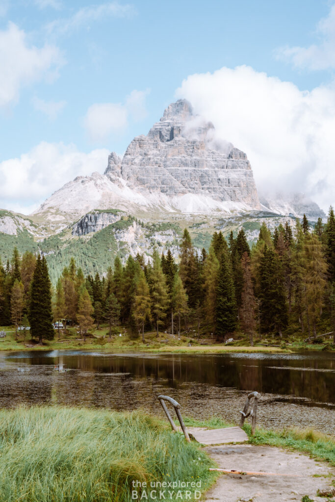 lago antorno dolomites