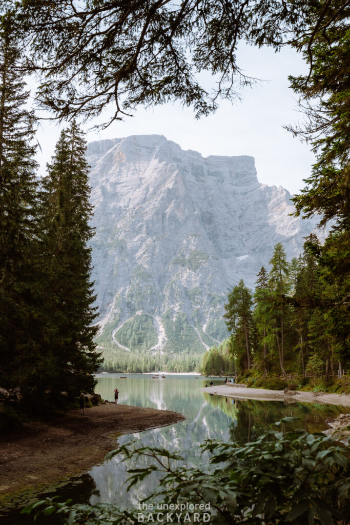 lago di braies dolomites