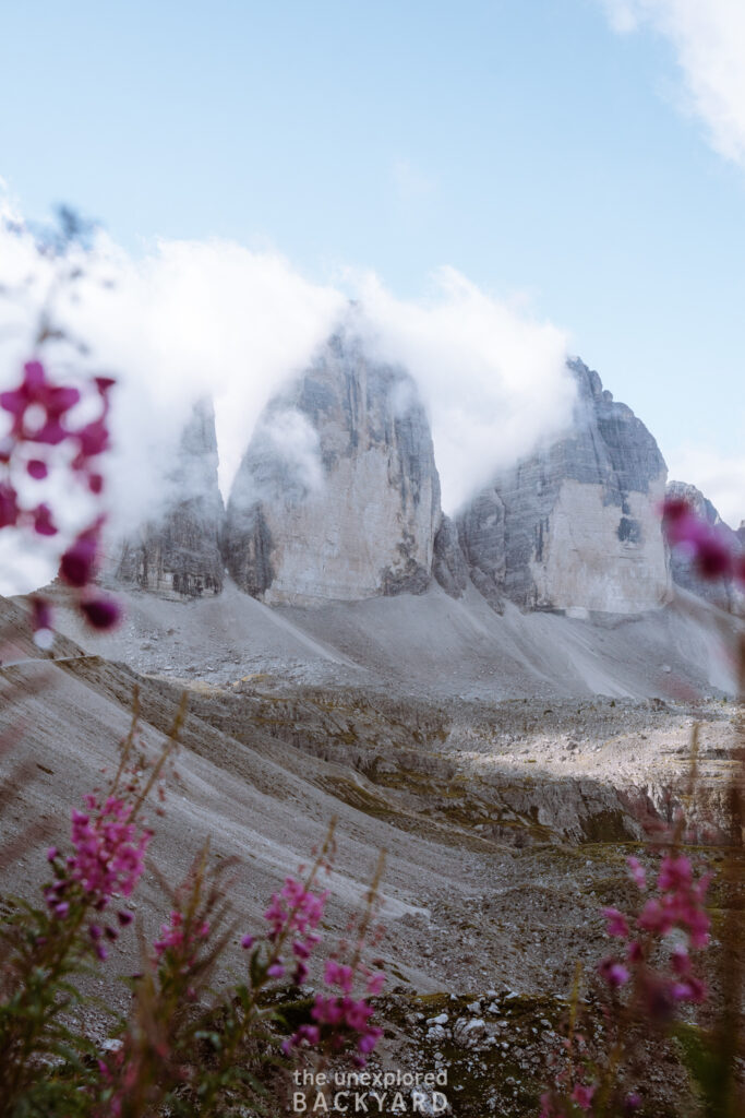 tre cime hike dolomites