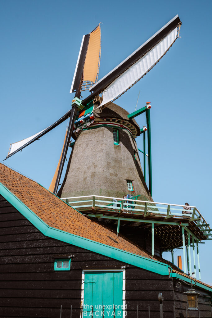 zaanse schans windmills