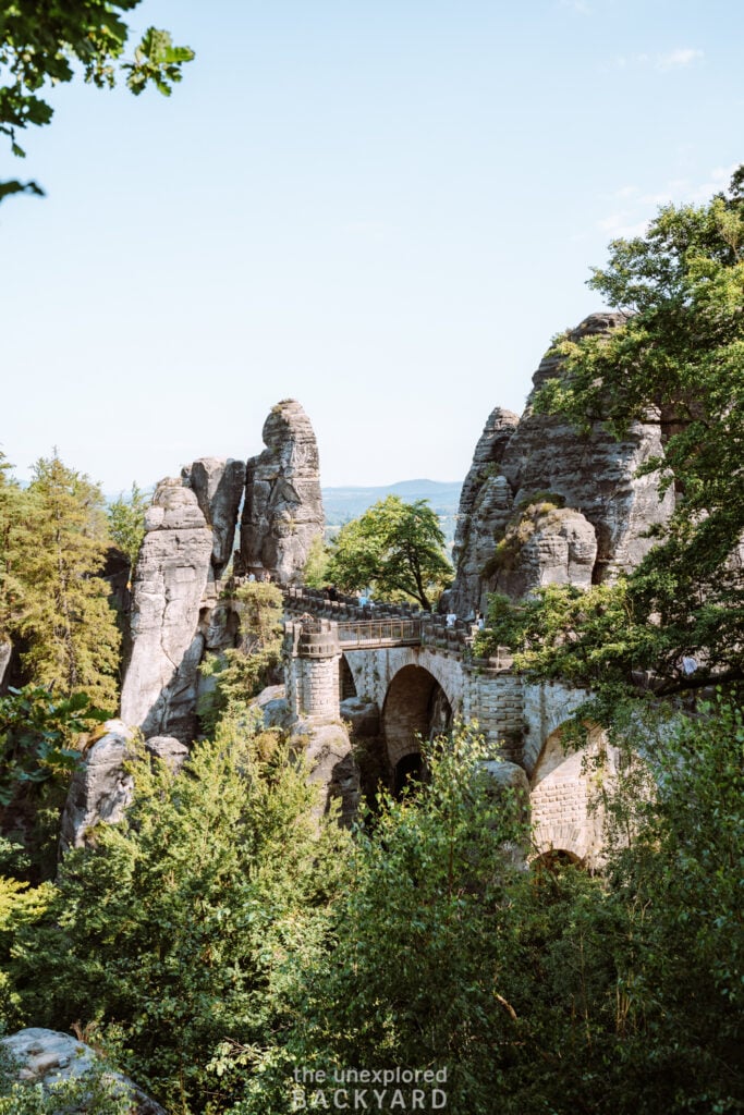 bastei bridge saxon switzerland national park