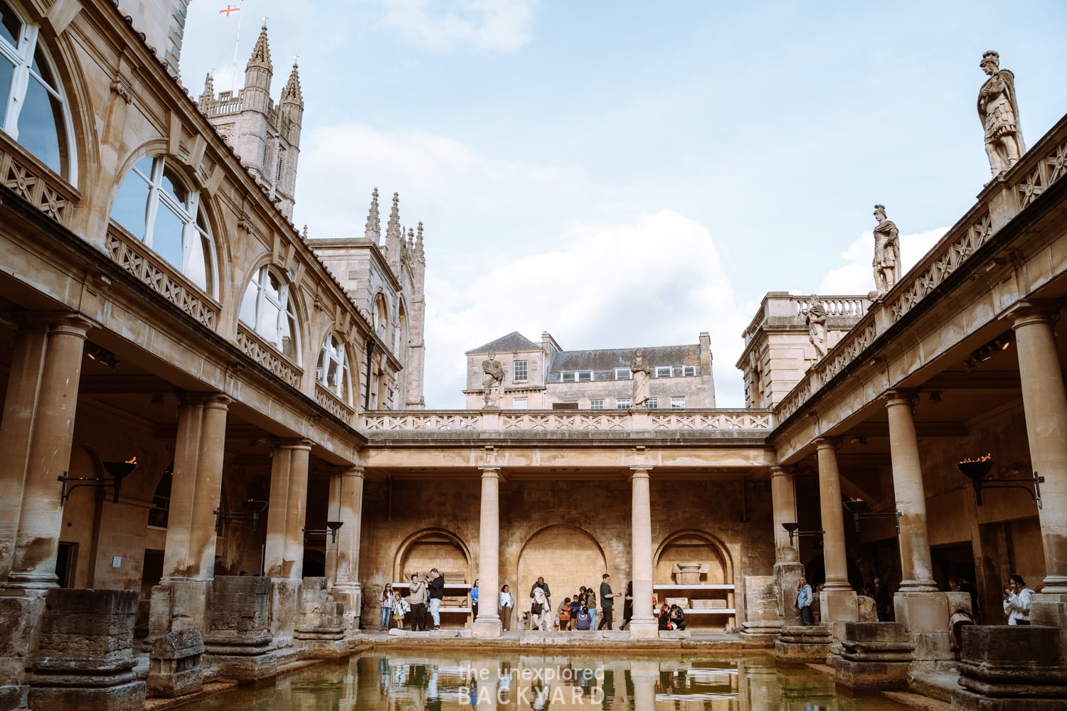 how to visit the romans baths