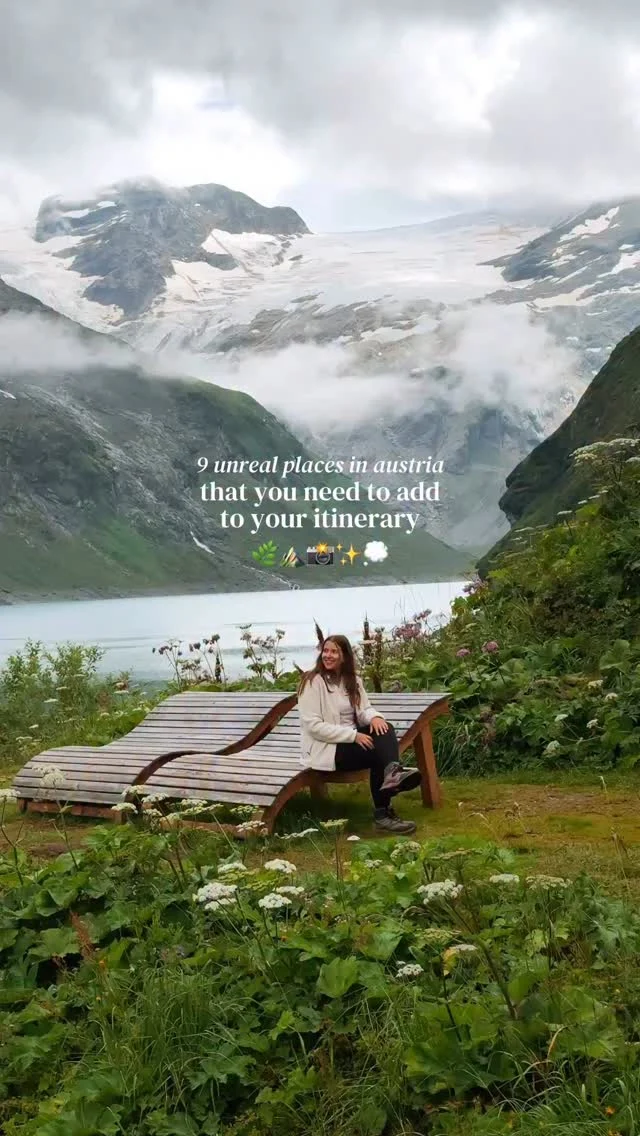 tap for 9 unreal places in austria 💫

save for future planning 😇

austria is an incredible country with so many stunning places to explore, but below are 9 unreal places you definitely need to add to your itinerary 🧚🏼‍♀️

✨ 9 unreal places in Austria you need to add to your itinerary ✨

📍hochkeil 
🌿 easy 45 min hike to a stunning mirror lake (small but insane peak views) 

📍olpererhütte 
🌿 1.5 hour hike each way (600 meter elevation gain) with stunning views over the dam the whole way 

📍gollinger wasserfall 
🌿 10-30 min walk (depending how much you want to explore) with impressive views 

📍zell am see
🌿 cute lake side town, definitely worth at least a day trip! 

📍seebensee
🌿 1.5-2 hour hike from the cable car station (make sure to hike an extra 30 min to drachensee as well) - one of the best hikes in austria! 

📍liechtensteinklamm 
🌿 one of the most impressive gorges to visit! costs 15 euros per person to enter

📍kaprun hochgebirgsstauseen 
🌿 very impressive dam (and very beautiful!), can only be reached by a special bus (but you can start lots of hikes from here)

📍innsbruck 
🌿 fifth largest city in austria and very beautiful 

📍kühtai 
🌿 quite underrated but extremely unique! 

follow for more tips around my backyard (europe)🥰

#austriatrip #austrianature #austriatravel #visitaustria 

austria road trip • best of austria • visit austria • Austrian nature • Austria travel inspiration • austria travel guide • austria guide • austria travel itinerary •