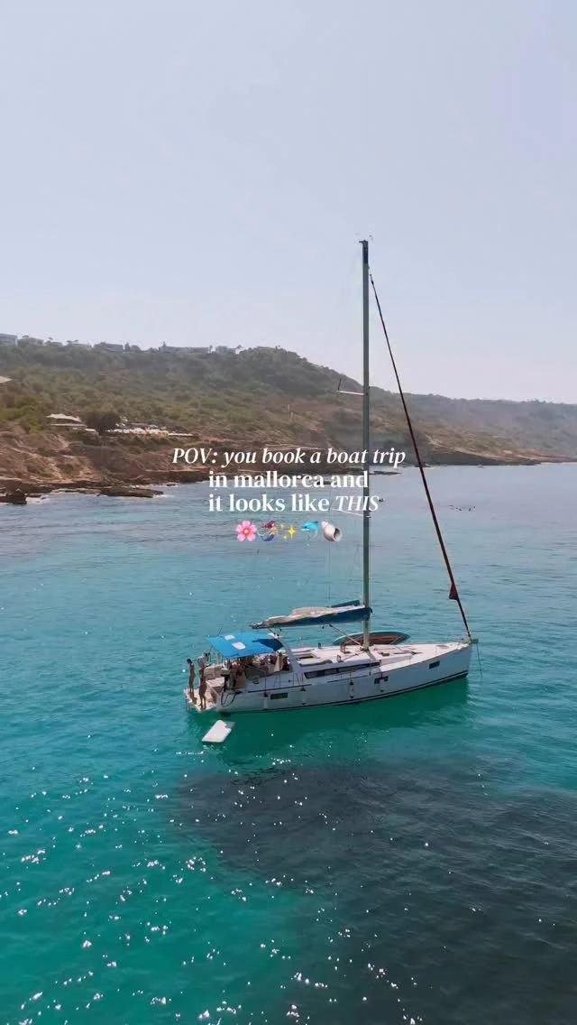 ad I think I found the ultimate boat trip in Mallorca 💫

save for future planning 😇

if you’re planning an upcoming trip to mallorca then a boat trip is definitely a must 🛥️

I highly recommend using @clickandboat to choose among a wide range of boats for the ultimate day out on the water 🐬

personally we went with a sailboat with @feelsocean and had the best day 🧚🏼‍♀️

the sailboat can have up to 11 people on board, and lots of water activities such as paddle board, kayak, and snorkeling gear 🤿

the boat trip lasts 4 hours and includes a delicious aperitif 🥂

comment “LINK” for the exact link to this boat trip so you can also book it for your mallorca holiday 🌺

use the code “SHIRAZ2025” for €20 off your booking (valid until September 30th, 2025) 🌴

ps. @clickandboat have over 55,000 boat rental options around the world so you can also use them to find incredible boat trips in countless destinations 🌞

follow for more tips around my backyard (europe) 🥰

#clickandboat #boattripmallorca #mallorca #boattrip #mallorcasummer 

boat trip in Mallorca • things to do in Mallorca • best of Mallorca • boat trip Mallorca •