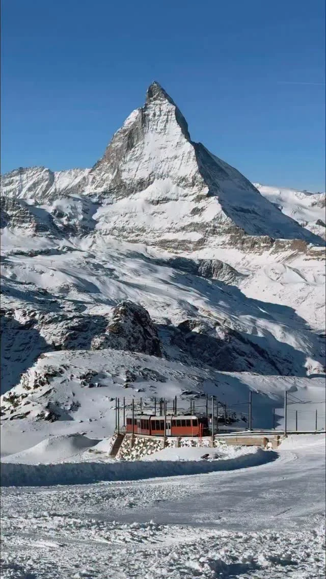 ad Tap for more details on how to take a similar trip 💫

save for future planning 😇

zermatt is truly one of the most magical places that I have ever been to 🥹

this trip highlighted that rail travel is something that I want to prioritize in the upcoming year, and to enjoy the journey along the way 💌

traveling here requires a bit of careful planning, so below are all my tips and tricks to make the journey part of the experience 🧚🏼‍♀️

this route is based on starting and ending in Copenhagen, but you can also find a way to get to Hamburg as your starting point 💭

Copenhagen - Hamburg
Hamburg - Basel (overnight train) 🛌
Basel - Visp
Visp - Zermatt

as this trip requires several trains I highly recommend using an @interraileu pass for flexibility and convenience, and this whole trip worked in the 4 days in one month pass option ✨

train travel in europe can quickly become costly, so the interrail pass the perfect way to save money on the journey 💸

a couple of tips on making the journey more enjoyable 🧚🏼‍♀️
- break up the journey - I chose to see flying Santa in Hamburg 🧑🏼‍🎄 (most of these stations have luggage storage lockers)
- ⁠make sure to book a sleeper cabin for a good nights rest 😴
- ⁠romanticize the journey (I brought little decorations and snack along and it made the trip so cozy!) 🍿

a little guide to exploring Zermatt 🏔️
⏳ spend at least 2-3 days here
⛷️ winter activities aren’t limited to skiing, there are lots of hiking trails, ice skating, and even a toboggan run
📸 make sure to wander around the whole village for incredible views (below are two of my favorites)
📍mürini hill
📍riedweg
🍝 food is expensive so prioritize 1-2 restaurants and cook the rest yourself
⛸️ you can rent skates and hockey sticks in the village
🚂 the gornergrat train is a must! (arrive 30 min before for a good seat)

follow for more tips around my backyard (europe) 🥰

#interrail #eurail #zermatt