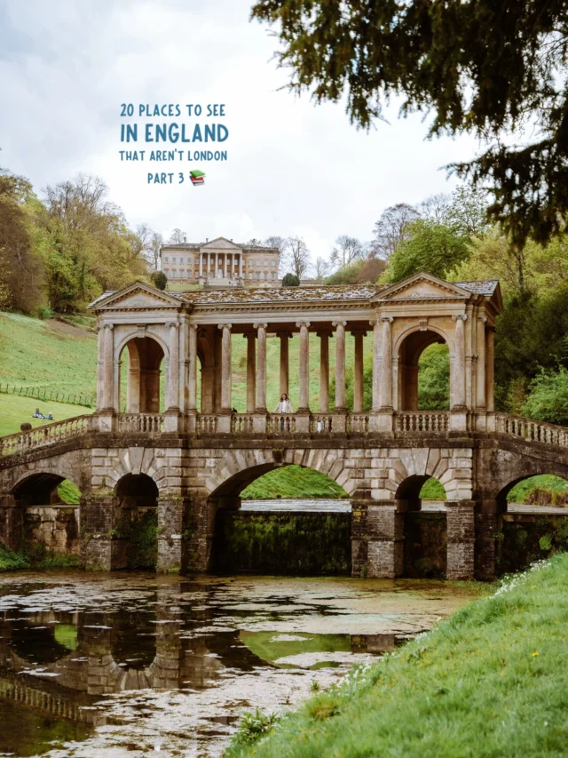 PART 3: 20 places to see in england that aren’t london 💫

save for future planning 😇

the third part of this series is all about one of the prettiest cities in england 🏰

welcome to ✨
📍bath

✨ HOW TO ARRIVE ✨

🚂 direct train from london paddington - bath spa (~ 1 hour and 15 minutes)

✨ DAY VS. WEEKEND TRIP ✨

🧚🏼‍♀️ if you’re short on time then you can definitely visit bath as a day trip 

💭 that said, I would recommend a weekend trip to spread out your activities for the best experience 

💌 also there are some great day trips you can take from bath like iford manor, wells, bristol, the cotswolds, etc. 📸

✨ 16 THINGS TO DO IN BATH ✨

🧖‍♀️ thermae bath spa 
this is the only natural thermal spa in britain - arrive early and advisable to pre-book! 

🛍️ north parade passage 
most picturesque street in bath

🏰 pulteney bridge 
iconic bridge in bath with impressive architecture (best in early morning for water reflection)

👑 the royal crescent 
iconic row of terraced houses laid out in a crescent shape

📸 york street
beautiful view of the bath abbey 

🌿 prior park
stunning park with the iconic palladian bridge 

☕️ bridge coffee shop
cute little coffee shop on pulteney bridge overlooking the water (good vegan options) 

🏰 bath abbey 
impressive abbey dating back to 1611 

🏛️ roman baths 
one of the best preserved roman remains in the world with steaming spring water 

🏠 marlborough buildings 
cute street by the royal crescent, there’s also some greenery here where you can sit and relax 

🌸 abbey green
little square with cute shops around (modiste from bridgerton is here too!)

🎠 the circus 
a historic ring of large townhouses

📸 broad street
one of the best photo spots in bath with view of bath abbey and st michaels church 

🍃 alexandra park
stunning free views over bath

🌈 union passage 
cute little passage often decorated with little colorful flags

📚 toppings and company
aesthetic book shop with a great selection of books! 

follow for more tips around my backyard (europe) 🥰

#bathengland #bathuk #visitbath #bathsomerset 

things to do in bath • bath England • best of bath • bath Somerset • day trip to bath • bath travel guide •