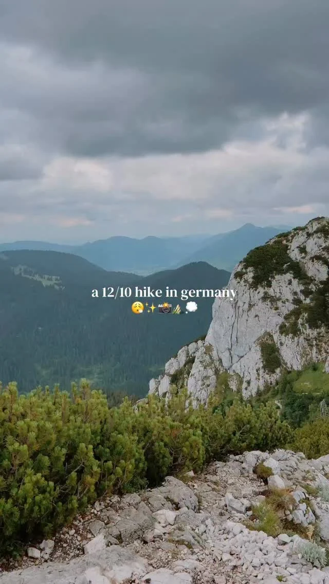 tap for the location and directions 💫

save for future planning 😇

a few things to keep in mind ✨

this hut can get quite busy in the summer months 🚶🏼‍♀️

do not attempt this hike in the darkness, stay on the trail, and wear proper hiking boots and clothes 🍃

as always don’t leave any trash behind! 💭

comment “LINK” for the full hiking guide! 🌿

location✨
📍tegernseer hütte, germany 

how to hike up here✨

🚗 start by putting “wanderparkplatz ross und buchstein” into your navigation system and park here 

🗺️ If using public transport then put this location into google maps to find bus route options, there should be a bus stop right next to the parking lot

🚶🏼‍♀️ then look for the sign to tegernseer hütte, the trail starts with a lot of “forest” stairs and a steep elevation gain of about 400 meters, afterwards the elevation is a little slower and at around 500 meters elevation you will see sonnberg alm (hut) 

📸 from here you can already see tegernseer hütte. continue on the trail while admiring the view over the horizon with lots of beautiful mountains nearby

🌿 when you get close to the last part, the trail will split into a red and black trail, you do not need special gear for the black trail but it will be a steep climb and you will need to hold on to the railing 

🥾 otherwise you can take the longer red trail which is less dangerous but also requires an elevation gain of about 200 meters and will take you up from the other side of the mountain (total elevation gain of 850m)

🤳 to get the best views I recommend taking the red trail up and black trail down, but you can choose based on your level of experience and fitness

🏡 the hut offers very basic food since it is so remote and difficult to bring fresh products up here, but the beer is delicious and you can also spend the night 

follow for more tips around my backyard (europe)🥰

#tegernseerhütte #bavaria #tegernsee #germanytourism #germanytravel 

hiking in Germany • tegernseer hütte • must see mountain huts in Germany • bavaria hikes • tegernsee lake • best hikes in Bavaria • must visit places in Bavaria • must do hike in Germany