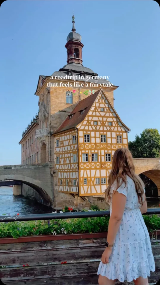 tap for a roadtrip in east germany that feels like a fairytale 💫

save for future planning 😇

germany is filled with so many castles, cities, and villages that feel like straight out of a fairytale 🧚🏼‍♀️

so I wanted to share a one week roadtrip inspired by some of my favorite spots 💌

the best part is that this roadtrip spans three different regions - saxony, franconia, and bavaria, so the architecture and culture changes throughout the way 📸

for this roadtrip I recommend basing yourself in dresden the first few nights and then switching to nuremberg as it’s centrally located and has lots of places to explore in between villages 🏰

in addition, while having a car here can be nice as it offers more flexibility, all of these spots are well connected and easy to get to with public transportation! 🍃

ps. feel free to add other stops in the region like Saxon Switzerland national park or any extra day trips to customize the trip 🌸

a one week fairytale inspired road trip in east germany ✨

I started from Berlin so if switching the order makes more sense for you please do so! 😇

I will also be setting up the itinerary below in a way that accommodates public transportation use 🚂

✨DAY 1✨
📍moritzburg palace
🚗 car: 2 hours from berlin
🚂  train: 2:20 hours from berlin

📍dresden
🚗 car: 35 minutes from moritzburg
🚂 45 minutes from moritzburg

✨ DAY 2 ✨
📍dresden 
📸 full day exploring 

✨ DAY 3 ✨
📍nuremberg 
🚗 car: 3:15 hours from dresden 
🚂 train: 3 hours from dresden
☀️ spend the day exploring the city 

✨ DAY 4 ✨
📍bayreuth 
🚗 car: 1 hour from nuremberg
🚂 train: 1:20 hours from nuremberg
🏰 check out the eremitage and magravial opera house 

✨ DAY 5 ✨
📍rothenburg ob der tauber 
🚗 car: 1:15 hours from nuremberg
🚂 train: 1:45 hours from nuremberg 

✨ DAY 6 ✨
📍bamberg
🚗 car: 45 minutes from nuremberg
🚂 train: 35 minutes from nuremberg

✨ DAY 7 ✨
📍pottenstein 
🚗 car: 1 hour from nuremberg
🚂 train: 1:30 hours from nuremberg

📍tüchersfeld
🚗 car: 8 minutes from pottenstein
🚂 train: 10 minutes from pottenstein 

follow for more tips around my backyard (europe)🥰

#visitbavaria #nürnberg #nuremberg #dresden #visitgermany 

germany road trip