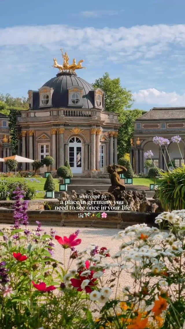 tap for the location and how to visit 💫

save for future planning 😇

this is seriously such a stunning place located in northern franconia in bavaria so make sure to add it to your germany itinerary 🧚🏼‍♀️

location✨
📍eremitage, bayreuth 

how to get here✨
🚗 by car: navigate to “parkplatz eremitage” where you will find a large and free parking lot 

🚌 by public transport: take a train to bayreuth hbf, from there you can take either bus 303 or 302 to the eremitage (it will take between 10-20 minutes to reach)

how long to spend here✨
🍃 this is a park complex with lots of different interest points so I highly recommend planning at least an hour if not even 2-3 to spend here 

things to see at the eremitage✨
🌷neues schloss
🌷altes schloss
🌷vogelhaus 
🌷tuffelsteinbau
🌷theaterruine
🌷kaskade
🌷kanalgarten

follow for more tips around my backyard (europe)🥰

#eremitage #bayreuth #visitbayreuth #visitbavaria #germanytravel 

visit germany • must see palace in Germany • beautiful castles in Germany • bucket list castle in Germany • best of germany • best of Bavaria • must see places in Bavaria • best palace in Bavaria • castles in Bavaria germany • beautiful destinations Germany • beautiful destinations Bavaria • Germany travel inspiration •