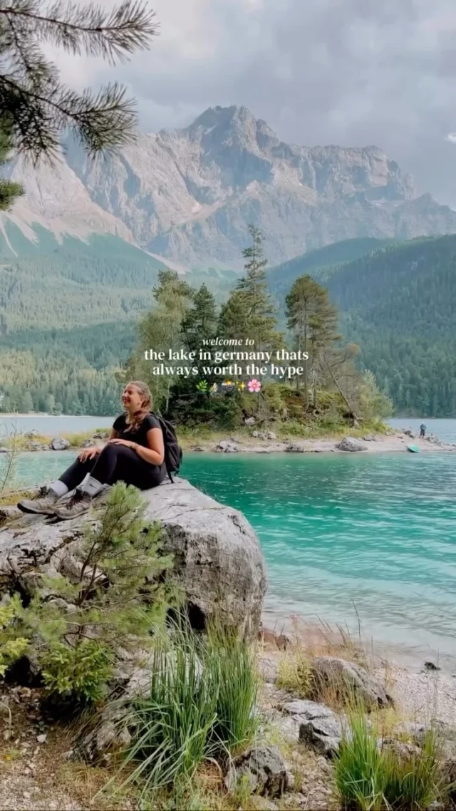 tap for the location and how to visit 💫

save for future planning 😇

disclaimer: this is privately owned land so please remember to respect their rules which include not using drones, not walking off the trail or picking plants, and no camping 🏕️

location✨
📍eibsee, germany 

this lake is absolutely stunning but best enjoyed when the sun is shining so the water gets super blue and the sky is clear so you can enjoy views over Germanys tallest mountain (zugspitze)⛰️

ps. comment “LINK” for my full guide on how to visit eibsee and things to do here 🌸

yes this lake is popular but my god it is absolutely stunning! 🧚🏼‍♀️

✨ how to get here ✨

🚗 drive to “parkplatz am eibsee” - it’s a huge parking lot however try to come early as spots can run out on a beautiful day (or late afternoon)

💸 parking here costs 8€ but this is normal for most spots in the area 

🚌 if you don’t have a car with you, you can take the EibseeBus from Garmisch-Partenkirchen which takes 45 minutes and should be free with the regional guest cards 

✨ things to do in eibsee ✨

⛰️ hike around the whole lake to best enjoy the scenery 

🌿 the route is 7 km long and is quite easy especially if hiking in the counterclock direction. Start by heading towards untersee from the parking lot and then continue on the rundweg trail 

📸 not only do you have less of an incline taking this route, but you get the best views over the lake from this side, so make sure to leave time for some photos at the start of your walk

🏊🏼‍♀️ lastly, swimming here is allowed but the water is cold even in the summer

🛶you can bring a paddle board or even rent some paddle boats near the eibsee hotel, so make sure to plan some extra time for water activities 

follow for more tips around my backyard (europe) 🥰

#eibsee #eibseelake #visitbavaria #bavariagermany garmischpartenkirchen 

lake eibsee • eibsee Germany • eibsee deutschland • visit Bavaria • visit lake eibsee • Bavaria hidden gems • Bavaria travel tips • things to do in Bavaria • must see in Bavaria • activities near garmisch partenkirchen • hiking in Bavaria �