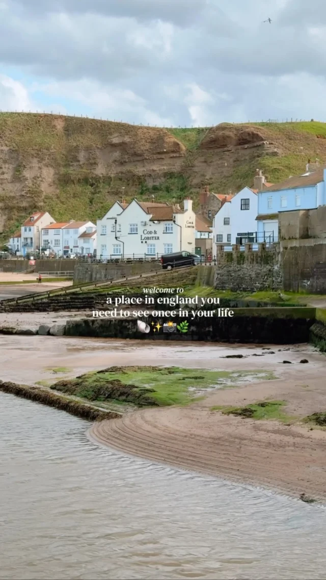 tap for the locations and how to visit 💫

save for future planning 😇

if you’re looking for the cutest seaside escape in england then look no further than the Yorkshire coast filled with stunning spots to explore 🌊

you can easily visit the coast from York with public transport, so below is a guide to my 3 favorite spots, how to visit, and places to see 💌

✨ locations ✨

📍robin hood’s bay 

✨ how to get here ✨

🚂 take the train from York to Scarsborough (50 minutes) 

🚌 from the train station hop on the X93 or X94 coaster towards whitby, getting off at robin hood’s bay (around 35 minutes) 

✨ what to do at robin hood’s bay ✨

here are a couple of spots that you shouldn’t miss while here! 🌿

📍the cove cafe 
📍view from top of main road
📍view from king street 
📍cleveland way to the beach
📍hike up to the viewpoint along cleveland way from the beach lookout spot 

you can easily explore the village in around 2 hours, but I recommend making a day trip out of it 🍃

✨ location ✨

📍whitby

(getting here is the same as to Robin Hood’s Bay, just taking the bus all the way) 💭

✨ what to do in whitby ✨

below are some of my favorite spots in whitby 📸

📍whitby harbor 
📍199 steps 
📍whitby abbey
📍st marys church
📍sandgate
📍pier road
📍whitby beach

I would recommend to spend at least 4 hours here, but you can easily spend a full day here enjoying the town 🧚🏼‍♀️

✨ location✨

📍staithes

✨ how to get here ✨

depending on the route and villages you want to visit you can either take the direct train from york to scarsborough or redcar 🚂

then you can take the X94 / X93 from scarsborough to whitby and then switch to the X4 to staithes 🌿

otherwise from redcar you just need to take the X4! 🚌

✨ what to do in staithes ✨

the best thing to do here is just get lost along the streets (there aren’t that many) but below are some coordinates to the best viewpoints over the village 🌿

54.5588426, -0.7943986
54.5584936, -0.7875066

plan to spend around 3 hours here making it the perfect afternoon activity 🦋

follow for more tips around my backyard