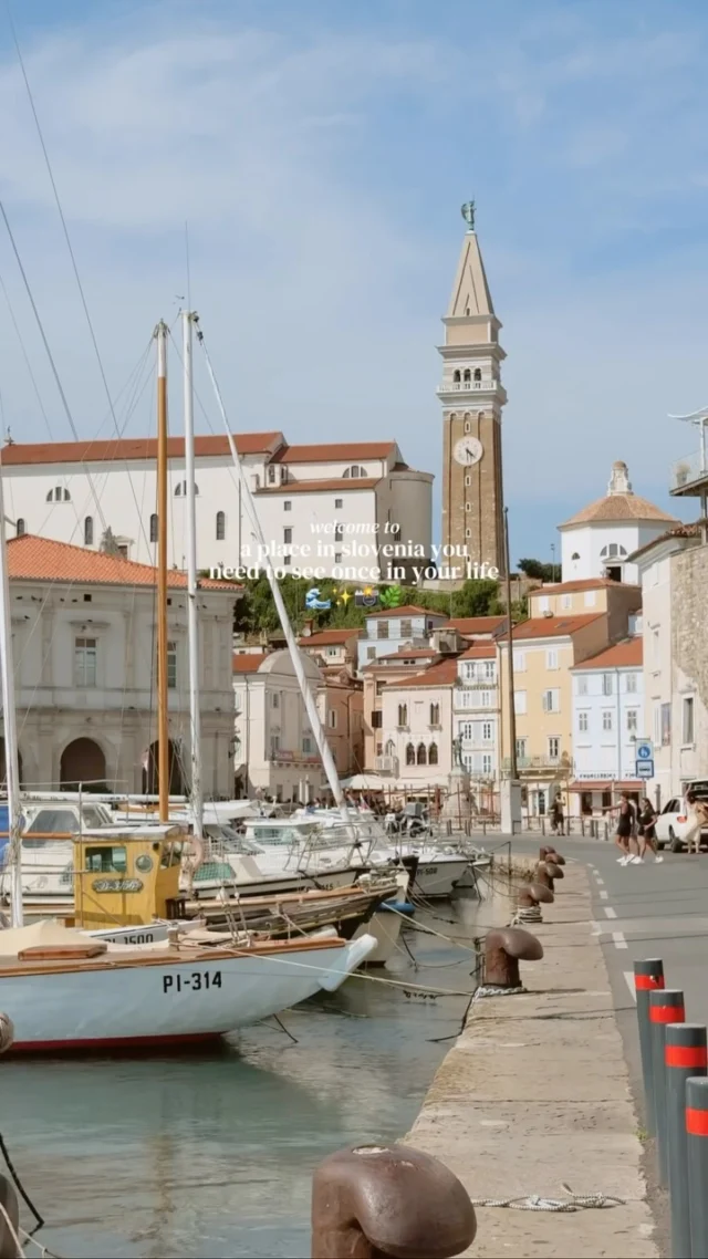 tap for the location and how to visit 💫

save for future planning 😇

nestled on the (small) but stunning Slovenian coast you will find this stunning town 💌

location ✨
📍piran 

the town was built in the 15th century with Venetian architecture as at the time it was under the rule of the Venetian republic making it resemble Italian coastal towns 🌊

you may even notice that the church bell tower is a scaled down replica of the st. mark’s campanile in Venice! 📸

many visitors completely skip visiting the Slovenian coast line but it’s SO worth making the trip here 😌

you can visit piran as a day trip from Ljubljana but if you have the time I highly recommend staying overnight to enjoy this special spot 🥹

you can get here quite easily by public transport! simply catch the A8425 bus from the central station in Ljubljana - the journey takes around 2 hours ⏳

given its proximity to Italy you can enjoy typical Mediterranean climate here and the water is warm 🐚

things to do in piran ✨

📍city walls 
📍parish church of st. george 
📍climb the church bell tower
📍piran port
📍tartini plaza
📍piranski svetilnik 
📍plaza piran beach
📍public beach near the port 
📍get lost in the alleyways 

follow for more tips around my backyard (europe) 🥰

#piran #slovenia #sloveniatravel #sloveniatrip 

piran slovenia • piran slovenia travel guide • best day trips from Ljubljana • Slovenia towns guide • things to do in piran •