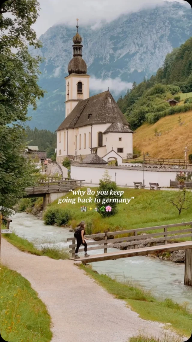 tap for the locations 💫

save for future planning 😇

around 4 years ago I somewhat spontaneously moved to germany for half a year 🧚🏼‍♀️

before moving I hadn’t really considered traveling around the country much, but while getting ready for the move I realized just how diverse the landscapes are and became obsessed with exploring the country 🌿

even after I left I have found myself coming back every year (living in denmark luckily makes that pretty easy) to explore more beautiful areas of the country 📸

each visit makes me fall in love with germany more and more and I think it’s such a shame that most people only think about the big cities when you mention germany because the villages and nature here are truly incredible 😮‍💨

so below is a list of some of my (many) favorite spots I’ve been lucky to see over the past few years to give you some inspiration for new places to explore in germany 🌸

if you choose to visit any of these places please remember to respect the nature and locals, leave no trace, and research the hikes properly to make sure you are prepared 💌

places to see in germany (in order of appearance) ✨
📍st. sebastian church ramsau bei berchtesgaden 
📍stolberg (harz) 
📍tegernseer hütte
📍nürnberg (weißgerbergasse)
📍eibsee
📍eremitage (bayreuth)
📍drachenschlucht
📍burg eltz 
📍seealpsee
📍cochem 
📍breitachklamm
📍calmont klettersteig 
📍rothenburg ob der tauber 
📍rakotzbrücke 
📍beilstein
📍obersee
📍bernkastel-keus 
📍rappensee 
📍bamberg
📍basteibrücke 
📍dresden 

follow for more tips around my backyard (europe) 🥰

#germanytravel #germanytourism #bavarianalps #visitgermany 

places to visit in germany • germany travel inspiration • germany travel guide • best travel spots germany • germany tourism • best places to see in germany • things to do in germany • day trips from Berlin • Bavarian alps travel inspiration •