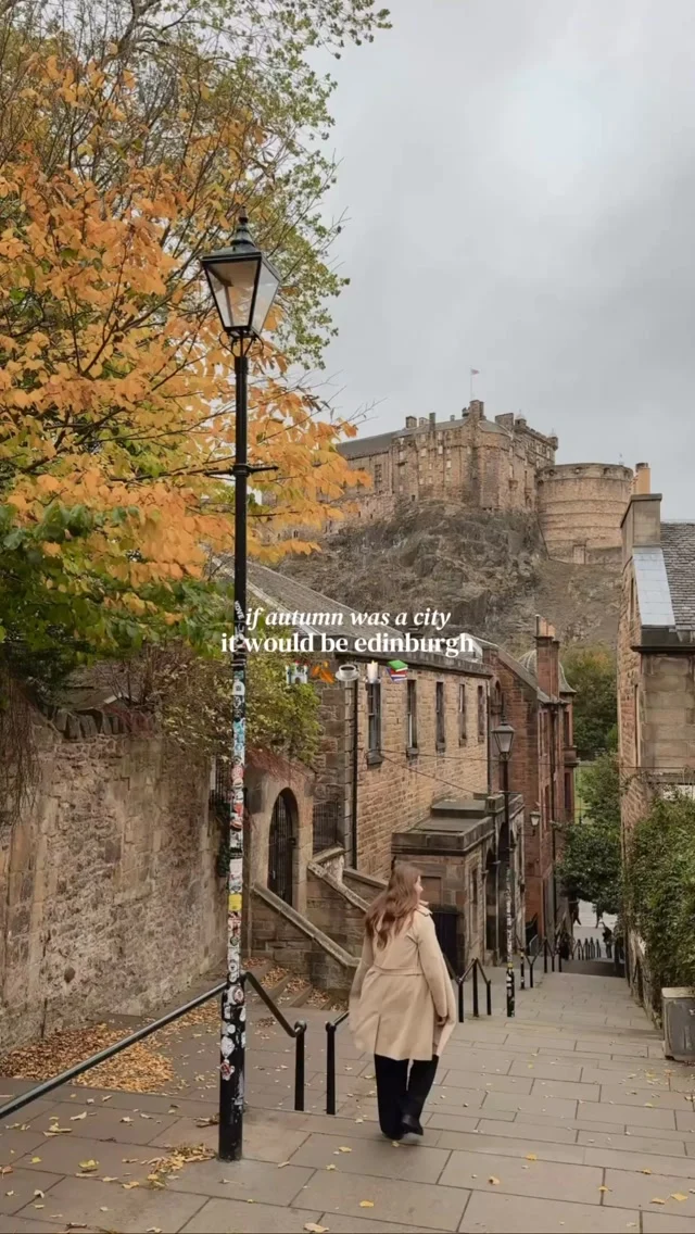 tap for the ultimate edinburgh guide 🏴󠁧󠁢󠁳󠁣󠁴󠁿✨

save for future planning 😇

if autumn was a city, I think it would be Edinburgh and here’s why 🍂

it looks arguably more beautiful in moody weather, the architecture is stunning, it has a magical feel to it, it’s compact and walkable, has incredible bookstores and even cuter cafes ☕️

if you haven’t been yet, then below is the ultimate guide for visiting Edinburgh 🍁

I promise you that this is going to be one of your favorite cities in Europe ✨

⏳how long to visit for
2-3 days are ideal for exploring the city and some of its lesser known gems but 4-7 days will give you time to explore more of the Scottish scenery beyond the city 

🛌 where to stay
if you’re looking for luxurious stays that fit the vibes of Edinburgh then the Witchery or Prestonfield House are the top choices! 

📸 places to see 
📍victoria street
📍scott monument 
📍circus lane 
📍dean village
📍the vennel stairs 
📍edinburgh castle 
📍grassmarket 
📍w bow
📍victoria terrace 
📍new college
📍the writer’s museum
📍advocates close 
📍cockburn street
📍royal mile 
📍ross fountain
📍princes street gardens
📍candlemaker row
📍bakehouse close
📍toolbooth tavern
📍palace of hollyroodhouse

🌅 best sunset spots/ viewpoints
📍calton hill
📍arthur’s seat
📍waterstones princes street
📍starbucks princes street (yes I know but gorgeous view of edinburgh castle) 

☕️ food and drinks
📍the milkman
📍cold town house
📍mary’s milk bar
📍edinburgh larder
📍the pantry 
📍lannan bakery

📚 extras:
📍whiskey tasting (the devil’s advocate) 
📍gin tasting (edinburgh gin)
📍highland cows sighting (swanston farm)
📍afternoon tea at Prestonfield House (expensive but amazing experience - also have highland cows on premise!) 
📍armchair books
📍harry potter tours
📍butterscotch beer from the elephant house

follow for more tips around my backyard (europe) 🥰

#edinburghcity #edinburghscotland #edinburghcastle #edinburgh 

weekend in edinburgh • visit Edinburgh • edinburgh scotland • edinburgh travel guide • edinburgh travel it