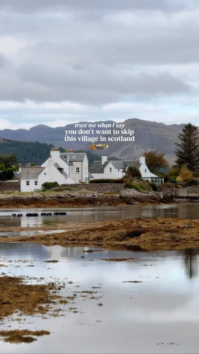 tap for the location and how to visit 💫

save for future planning 😇

welcome to one of the prettiest places in all of Scotland 🥺

location ✨
📍plockton 

this seaside village is incredibly picturesque and is locally quite famous for its beauty 📸

however what’s most unique about this village is that the waterfront houses have palm trees growing which were planted in the 19th century 🌴

it’s definitely a unique sight to see palm trees in Scotland which can survive due to the sheltered location of the village 📸

that together with the village layout and surrounding mountains make it one of the prettiest places I’ve been to in Scotland 🏴󠁧󠁢󠁳󠁣󠁴󠁿

how to get here ✨

Plockton is located close to Kyle of Lochalsh making it the perfect stop on the way to the Isle of Skye 🚗

the road to get here is very narrow, where in true highland fashion you have a single lane road with passing places 🙈

you can still visit with a caravan or motorhome, just take it nice and easy, and when you get to Plockton you will find a large car park that can accommodate larger vehicles 💭

parking should cost around £2 for up to 4 hours (cash and card accepted) 💸

things to do in Plockton ✨
⛵️stroll along the picturesque harbour 
🍝 eat at the plockton inn (absolutely delicious) 
🏰 enjoy views of duncraig castle 
🦭 go on a seal tour (this is a great area to see them!)
🌊 walk to the beautiful coral beach (and go swimming!)
📸 enjoy views over the village from the path behind harbour street 
🍃 hike to the carn na frith-aird viewpoint 
🐄 on your way out you can also stop by croft cafe to see some cute highland coos 

follow for more tips around my backyard (europe) 🥰

#plockton #scottishhighland #scotlandhighlands #scotland 

visit Plockton • cute villages in Scotland • best of Scotland • must see places in Scotland • Scotland road trip • Plockton Scotland • Plockton Scottish highlands • best villages in Scotland • hidden gems in Scotland •